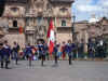 Cusco - marsconcours van basisscholen