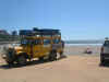 Concon-auto rijd je gewoon het strand op!