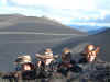 De Daltons in de krater
