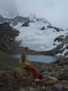 gletjer onder de Fitz Roy